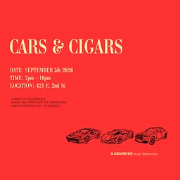 Cars & Cigars — An End of Summer Car Show Celebration