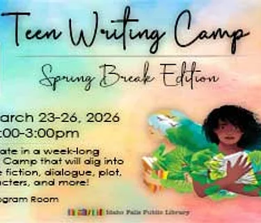 Teen Writing Camp – Spring Break Edition