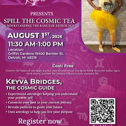 Spill the Cosmic Tea: Understanding the Basics of Astrology Workshop