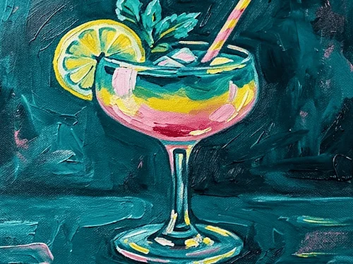 diSTILLed Life - 3 Color Acrylics with Miranda Gilvarry