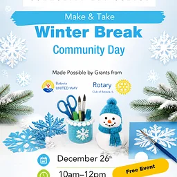 Community Day: Winter Break Make & Take