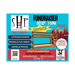 Sleep in Heavenly Peace Fundraiser- INDIVIDUAL TICKET