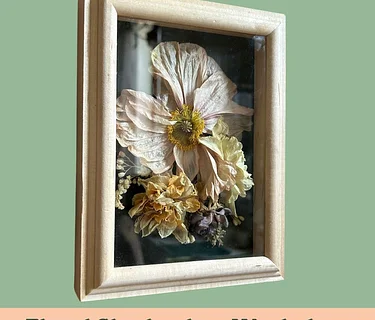 Dried Floral Shadow Box Worshop