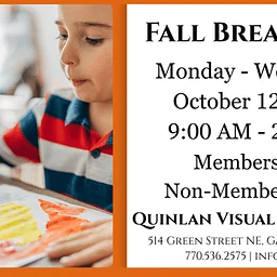 Fall Break Camp – Quinlan Visual Arts Center