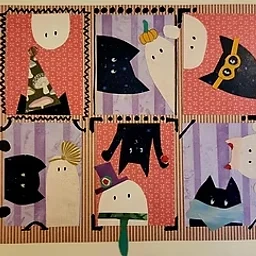 Drop-In Workshop: Cat & Ghost Party Collage