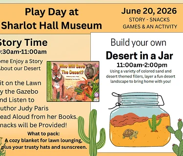 Play Day at Sharlot Hall Museum