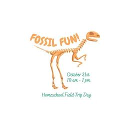 October Home School Field Trip Day: Fossil Fun!