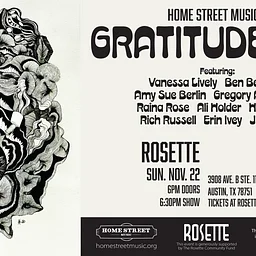 Home Street Music's GratitudeFest: Showcasing the Artist Who Run Home Street Music
