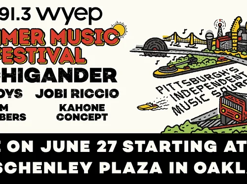 91.3 WYEP Summer Music Festival – Schenley Plaza