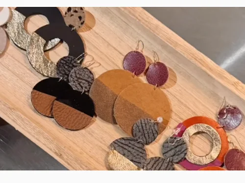 Leather Earrings Class