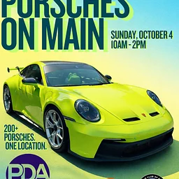 Porsche's on Main Event