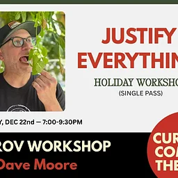 Justify Everything — HOLIDAY WORKSHOP: SINGLE-USE PASS