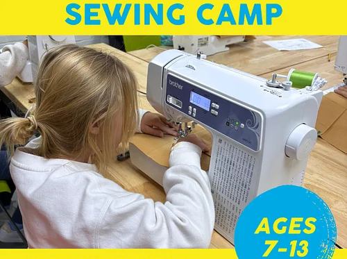 Summer Sewing Camp! 6/22-25, 9am-12pm