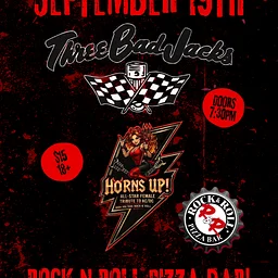 Three Bad Jacks & Horns Up