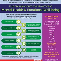 Training Series for Promotoras | Mental Health and Emotional Well-being