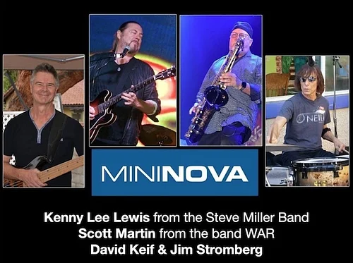 Mini Nova (Kenny Lee Lewis of Steve Miller Band & Scott Martin of WAR) FREE SHOW!