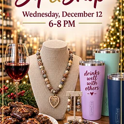 Sip & Shop for the Holidays!