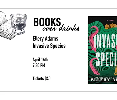 Books Over Drinks with Ellery Adams