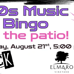 90s Music Bingo on the Patio