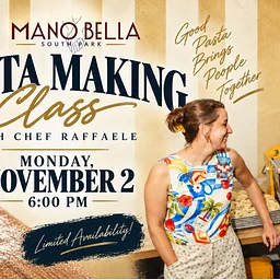 Pasta Class: "Fatto a Mano" with Chef Raffaele