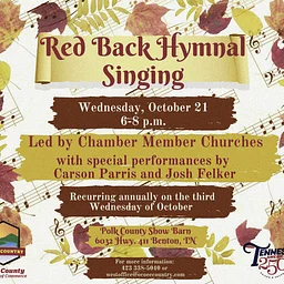 Polk County Red Back Hymnal Singing