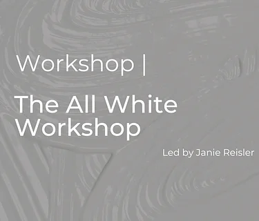 The All White Workshop NEW