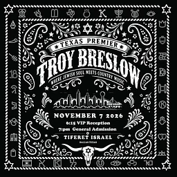Texas Premier: Troy Breslow Where Jewish Soul Meets Country Music