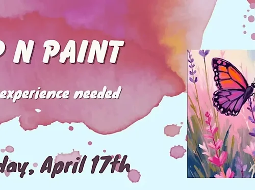 Spring Sip N Paint with Taylor Bash