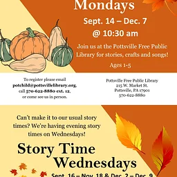 Fall Monday Story Time