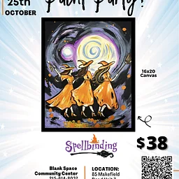Paint Party- Spellbinding Witches