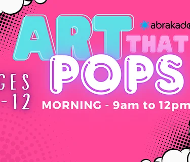 KIDS SUMMER CAMP: Art That Pops! Morning Session