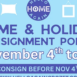 Crozet Home and Holiday Decor Consignment Pop-Up