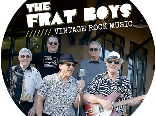 On Stage with The Frat Boys