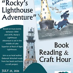 "Rocky's Lighthouse Adventure" Book Reading & Craft Hour
