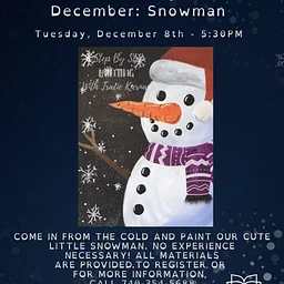 Adult Painting Series: Snowman