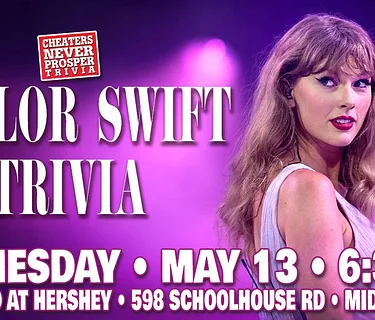 Taylor Swift trivia at The Vineyard at Hershey