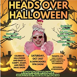 LGBTQ NIGHT: Heads over Halloween Drag & Variety Show