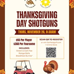 Thanksgiving Shotguns at Paradise Valley and Rancho Solano