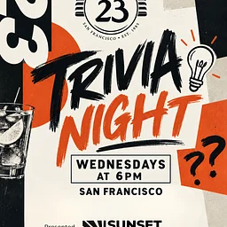 TRIVIA NIGHT 6-8PM