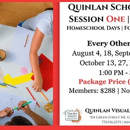 Homeschool Art Foundations – Quinlan Visual Arts Center