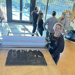 Woodblock Printmaking Workshop: Techniques for Big Ink and Beyond (Duxbury)