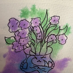 Teen Open Studio: Reverse Watercoloring