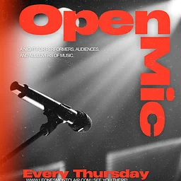 THURSDAY’S OPEN MIC