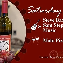 Saturday Tunes and Food with Steve Baxter & Sam Stephenson Music and Moto Pizza