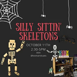 Silly Sittin' Skeletons
