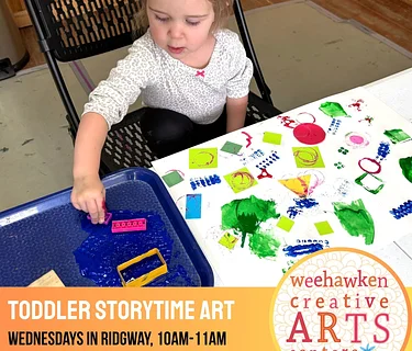 Toddler Storytime Art, ages 2.5-5 – Session 3