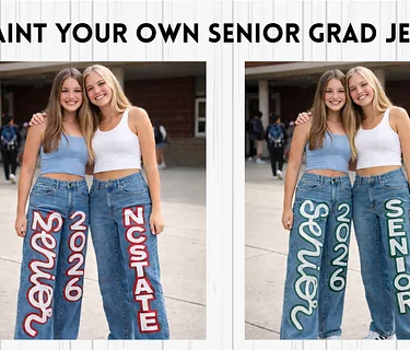Paint your Grad Jeans – High School or College