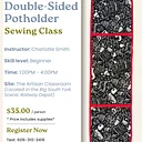 DOUBLE-SIDED POTHOLDER CLASS