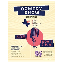 DALLAS AREA PARKINSON SOCIETY (DAPS) BENEFIT SHOW FEATURING MAGICIAN BRENT FISHER