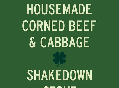 St Patrick’s Day Specials